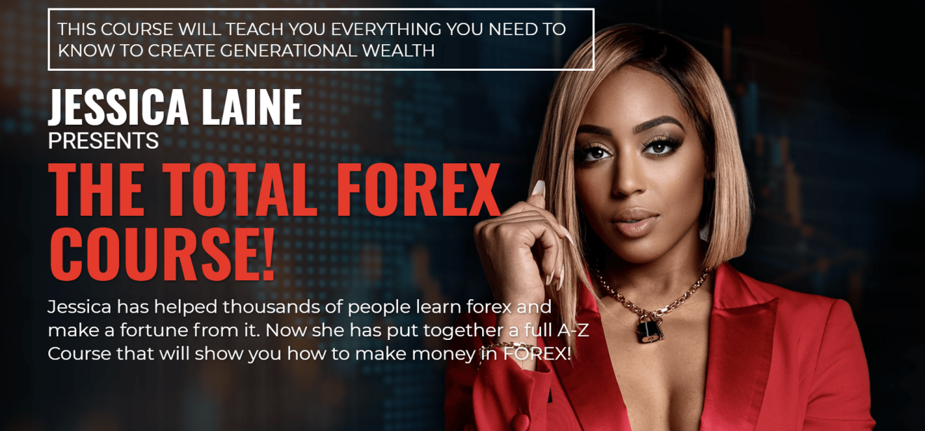 Jessica Laine The Total Forex Course (Lifetime Updates included