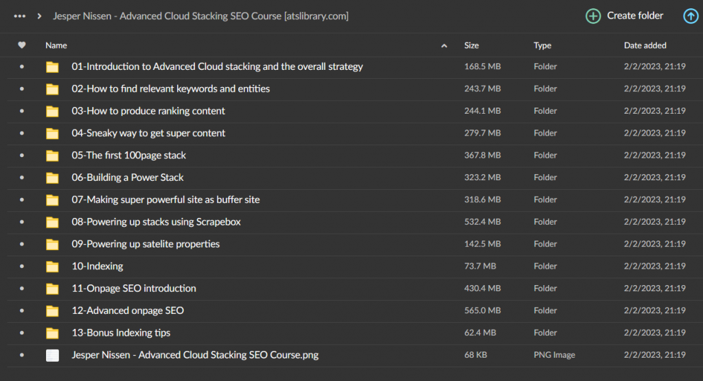 Jesper Nissen Advanced Cloud Stacking SEO Course