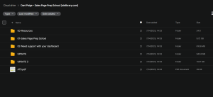 Dani Paige – Sales Page Prep School