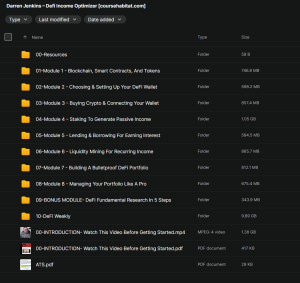 Defi Income Optimizer – Darren Jenkins