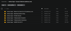 Andrea Unger – Courses Collection