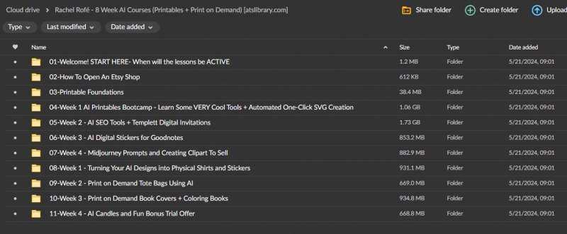 Rachel Rofé – 8 Week AI Courses (Printables + Print on Demand)
