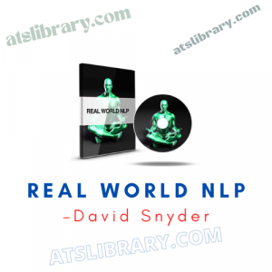 David Snyder – Real World NLP