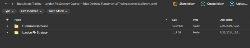 Speculators Trading - London Fix Strategy Course + Edge Defining Fundamental Trading course