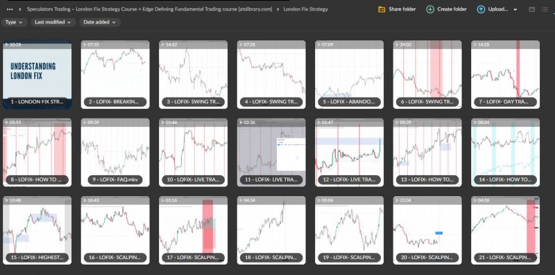 Speculators Trading - London Fix Strategy Course + Edge Defining Fundamental Trading course