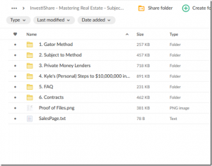 InvestiShare – Mastering Real Estate – Subject To & Lending Deals