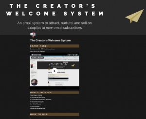 Jeff Felten – Creator’s Welcome System