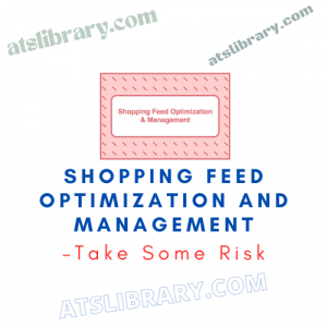 Take Some Risk – Shopping Feed Optimization and Management