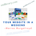 Marisa Murgatroyd – Your Website in a Weekend