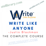 Justin Blackman – Write Like Anyone