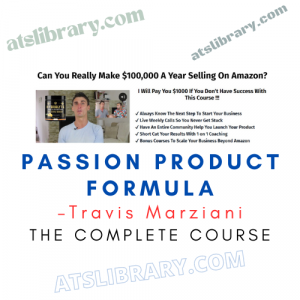 Travis Marziani – Passion Product Formula