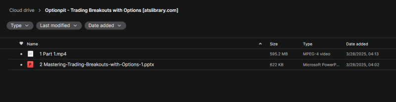 Optionpit – Trading Breakouts with Options