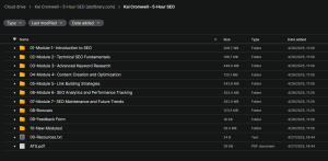 Kai Cromwell – 5-Hour SEO