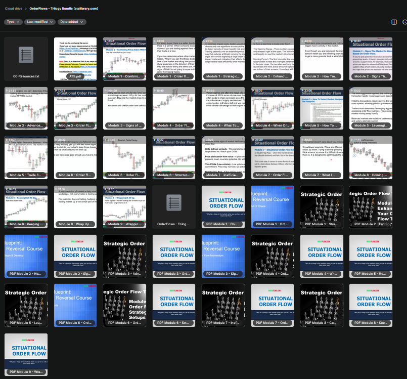 OrderFlows – Trilogy Bundle