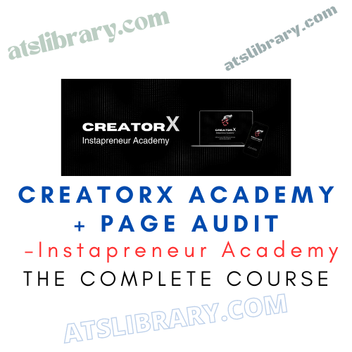 CreatorX Academy + Page Audit