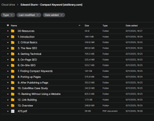 Edward Sturm - Compact Keyword