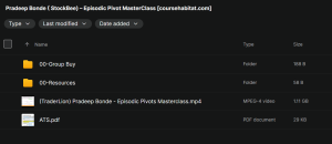 Pradeep Bonde ( StockBee) - Episodic Pivot MasterClass