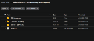 Adri and Rebecca – Inbox Academy