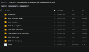 Brian Kurtz – Breakthrough Advertising Bootcamp 2025 plus Bonus