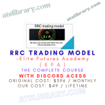 Elite Futures Academy ( E F A ) – RRC Trading Model