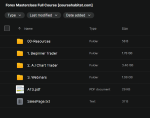 Forex Masterclass course