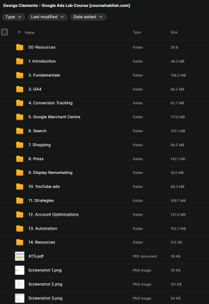 George Clements – Google Ads Lab Course