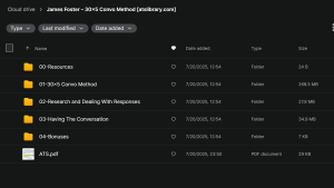 James Foster – 30×5 Convo Method course download