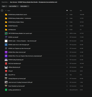 Alex Hormozi $100M® Money Models Book Bundle + All playbooks