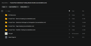 Fractal Flow Institutional Trading eBooks Bundle free download