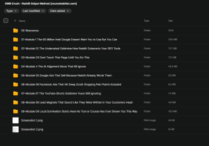 GMB Crush – Reddit Sniper Method