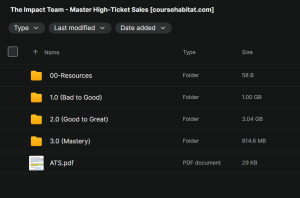 The Impact Team – Master High-Ticket Sales