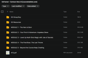 0xFramer – Cartoon Hero AI