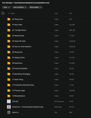 Eric Glandian – Food Business Blueprint