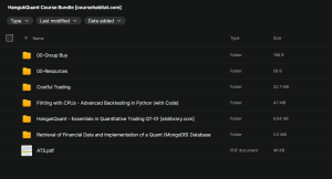 HangukQuant Course Bundle