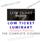 Jocelyn Panton – Low Ticket Luminary