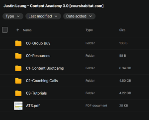 Justin Leung – Content Academy 3.0