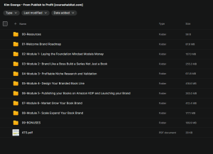 Kim George – From Publish to Profit