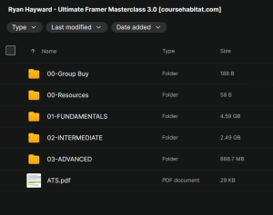 Ryan Hayward – Ultimate Framer Masterclass 3.0
