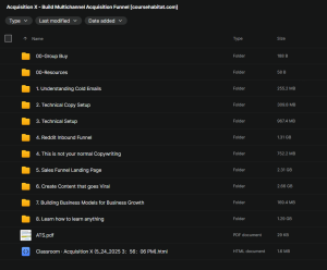 Acquisition X – Build Multichannel Acquisition Funnel