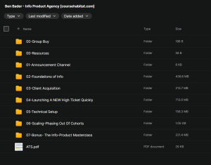 Ben Bader – Info Product AgencyBen Bader – Info Product Agency