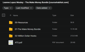 Leanne Lopez Mosley – The Make Money Bundle