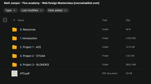 Matt Jumper – Flux academy – Web Design Masterclass