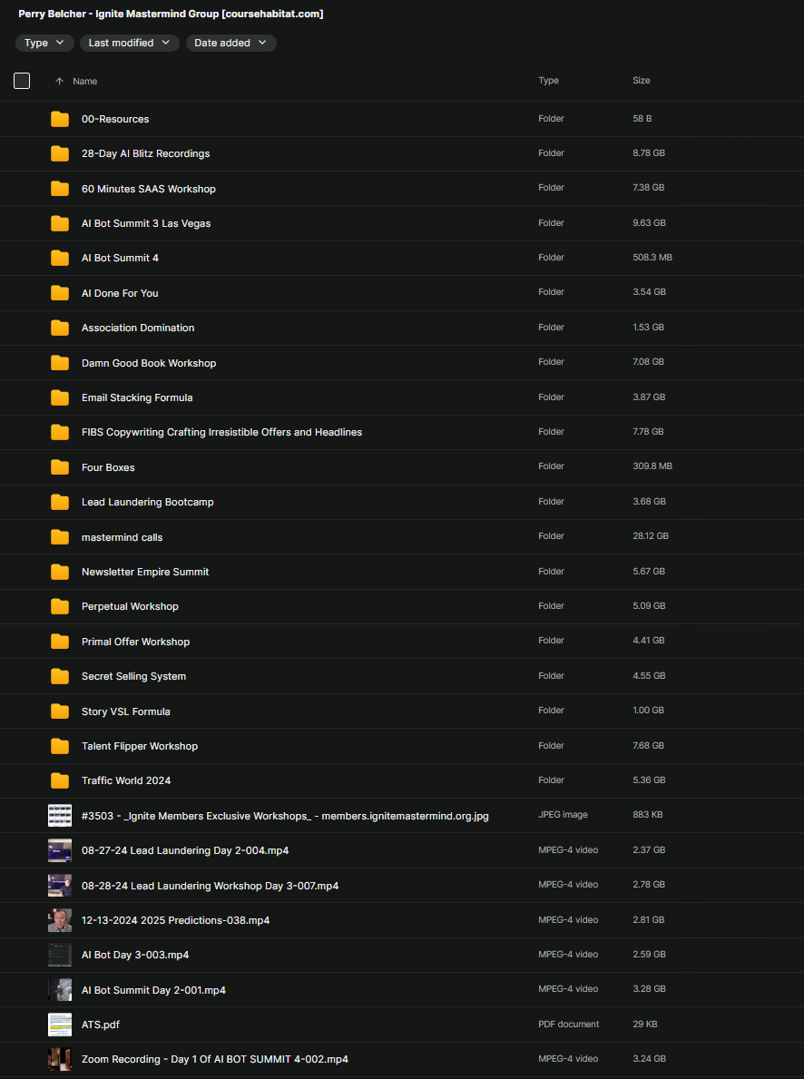 Perry Belcher – Ignite Mastermind Group