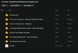 Tina Ghazi – Easy Method VIP Bundle