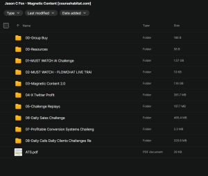 Jason C Fox – Magnetic Content