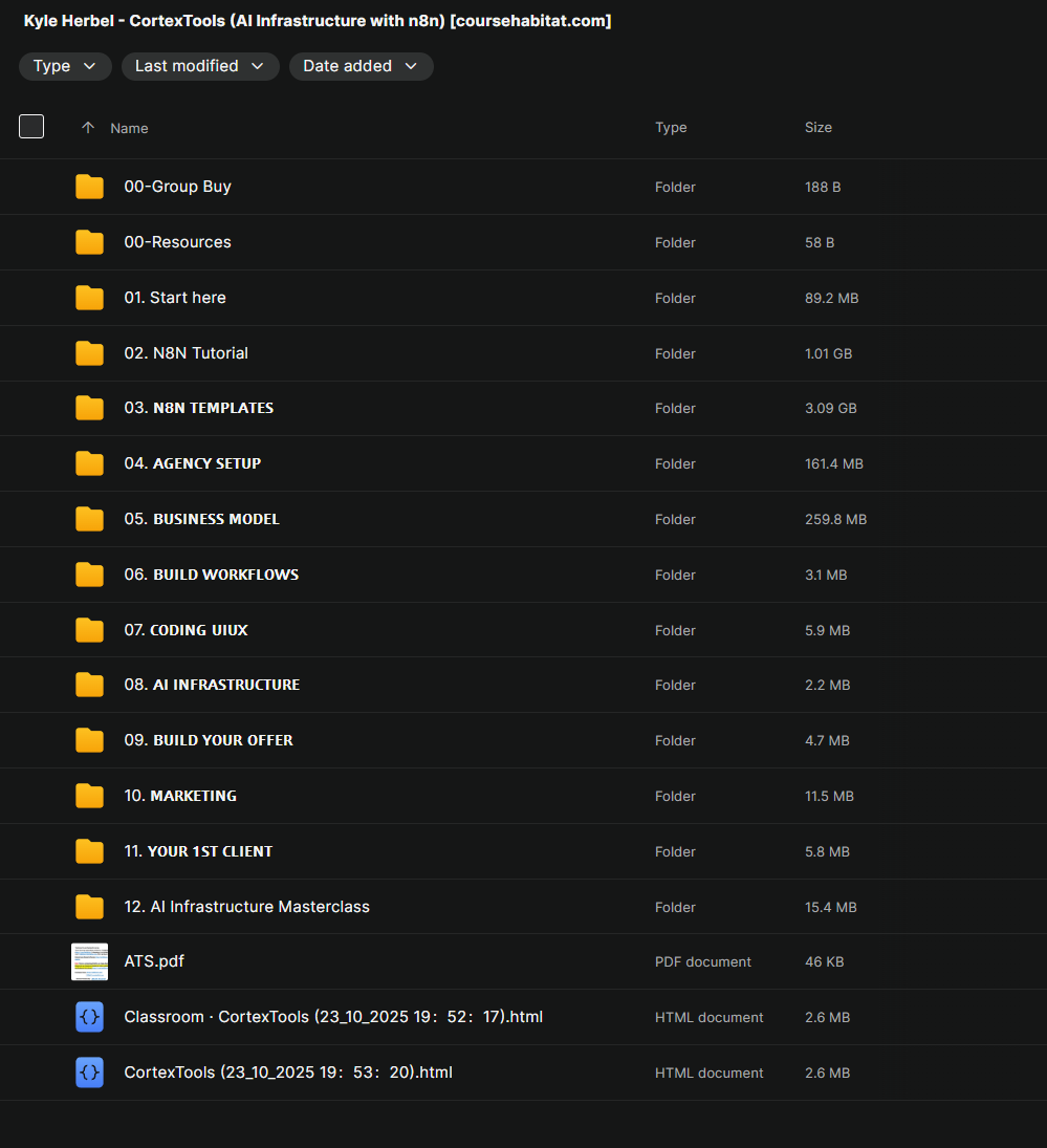 Kyle Herbel – CortexTools (AI Infrastructure with n8n)