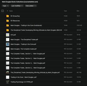 Mark Douglas – Books Collections