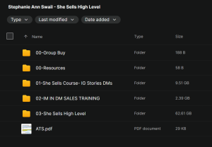 Stephanie Ann Swail – She Sells High Level