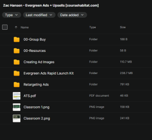 Zac Hansen – Evergreen Ads + Upsells