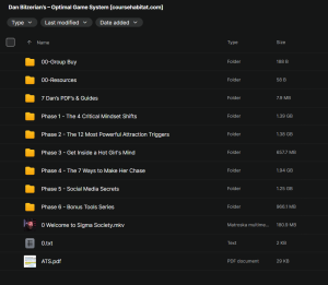 Dan Bilzerian’s – Optimal Game System